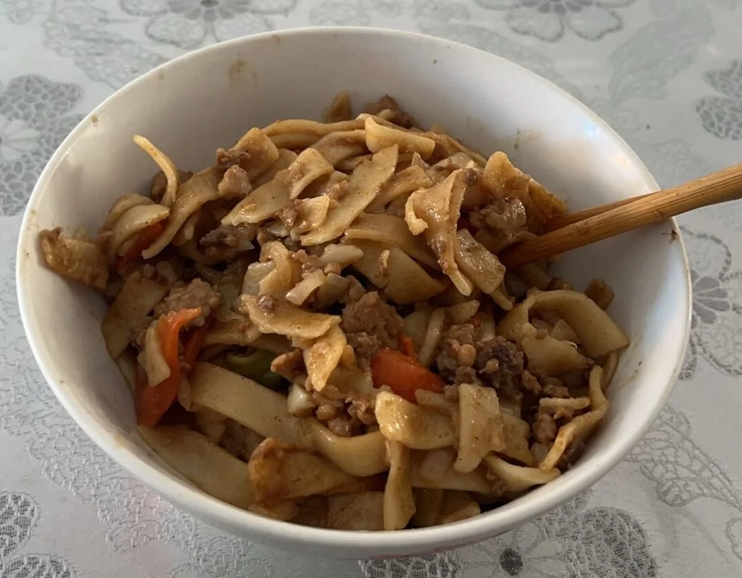 On the morning of my last day in Brisbane, my landlord cooked the breakfast for me